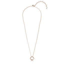 Adelise - Or Rosé et Cristal Pendentifs