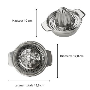 FM Professional stainless steel citrus press