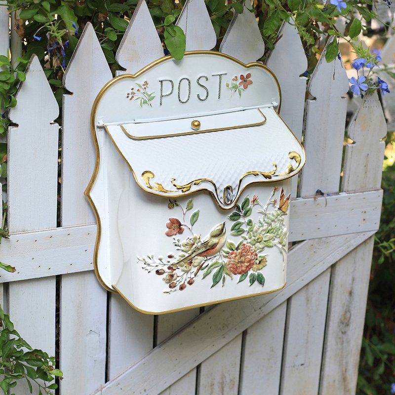 Post Box Happy Nature 31 cm Isabelle Rose