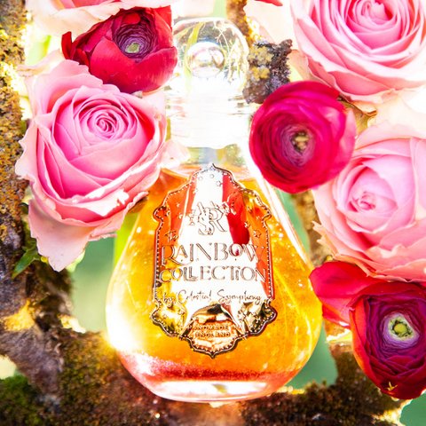 Heartsong Sparkling Chakra Bad & Douche Olie, Rose Ylang Ylang Cinnamon
