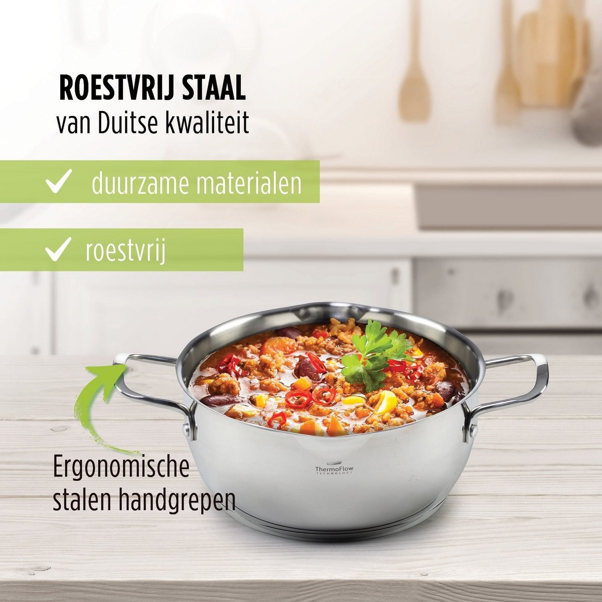 Pour & Cook Casserole with glass lid - 24x12 cm