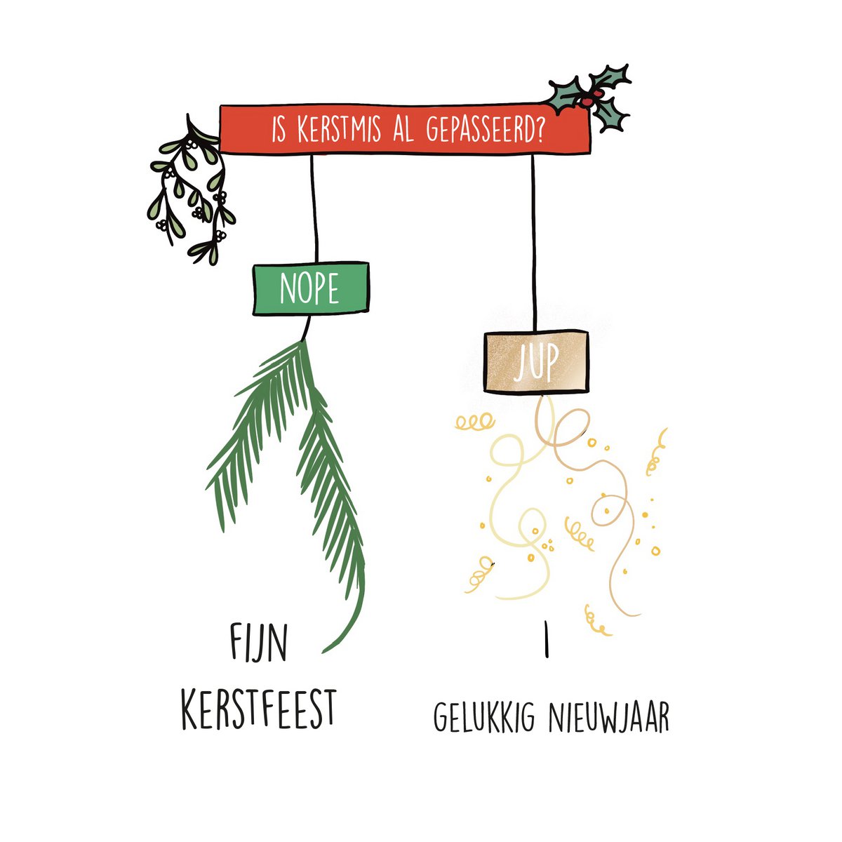 Kerst of nieuwjaar?