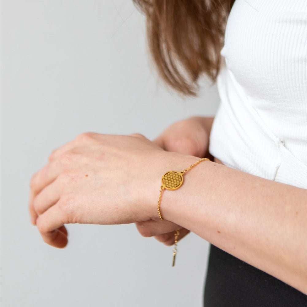 Blume des Lebens Armband