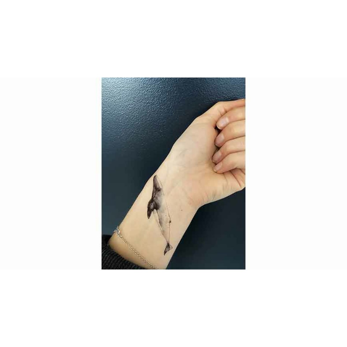 Tijdelijke tattoo: Walvis