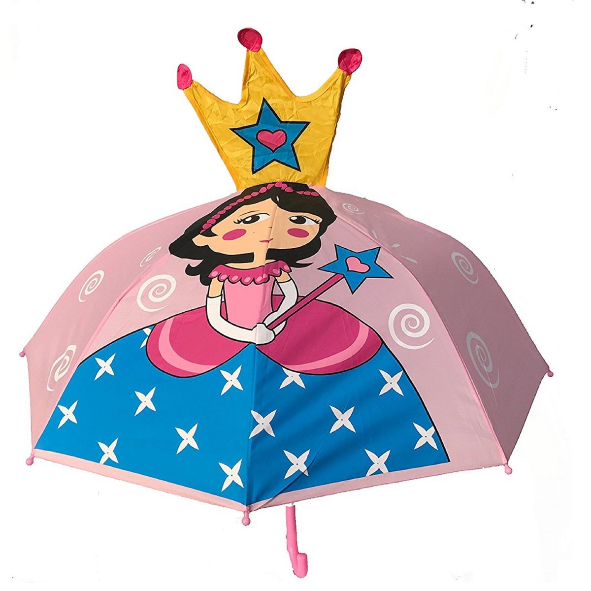 Parapluie princesse rose