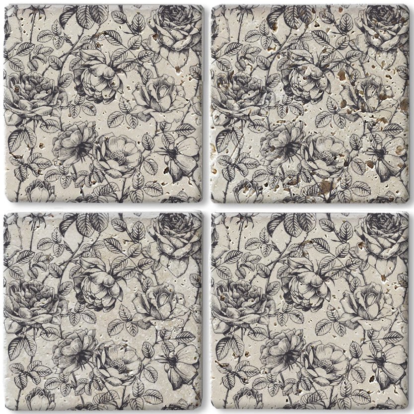 Stone Coaster Set - Hilda