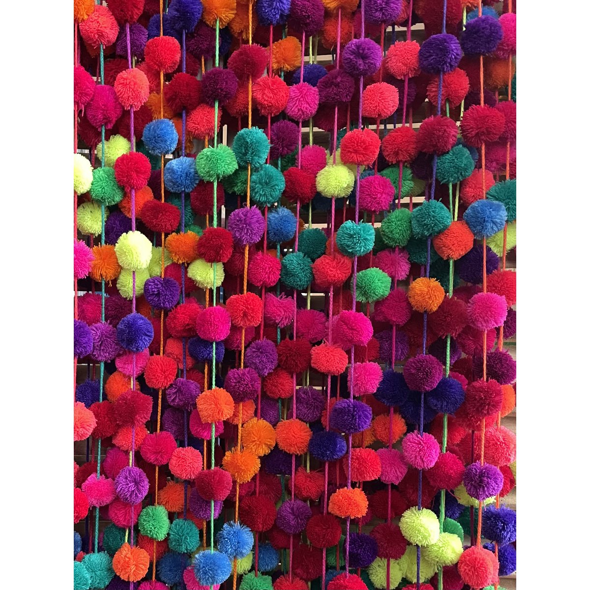 Guirlande de pompons