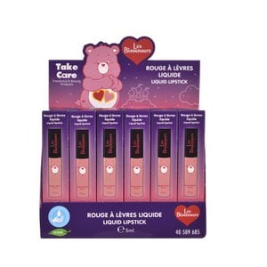 BISOUNOURS, Lipstick, Liquid, pink, Makeup, 5g, TAKE CARE