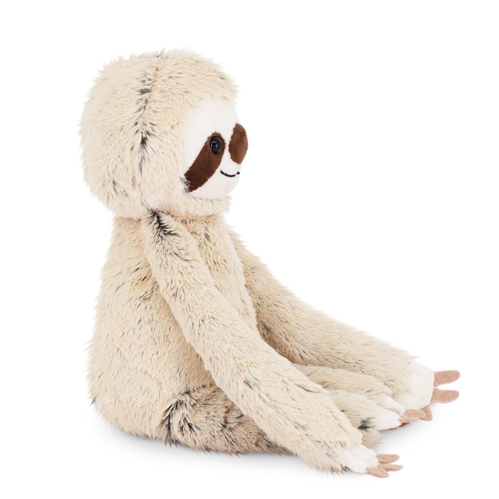 Knuffel, oranje speelgoed, luiaard (22cm)