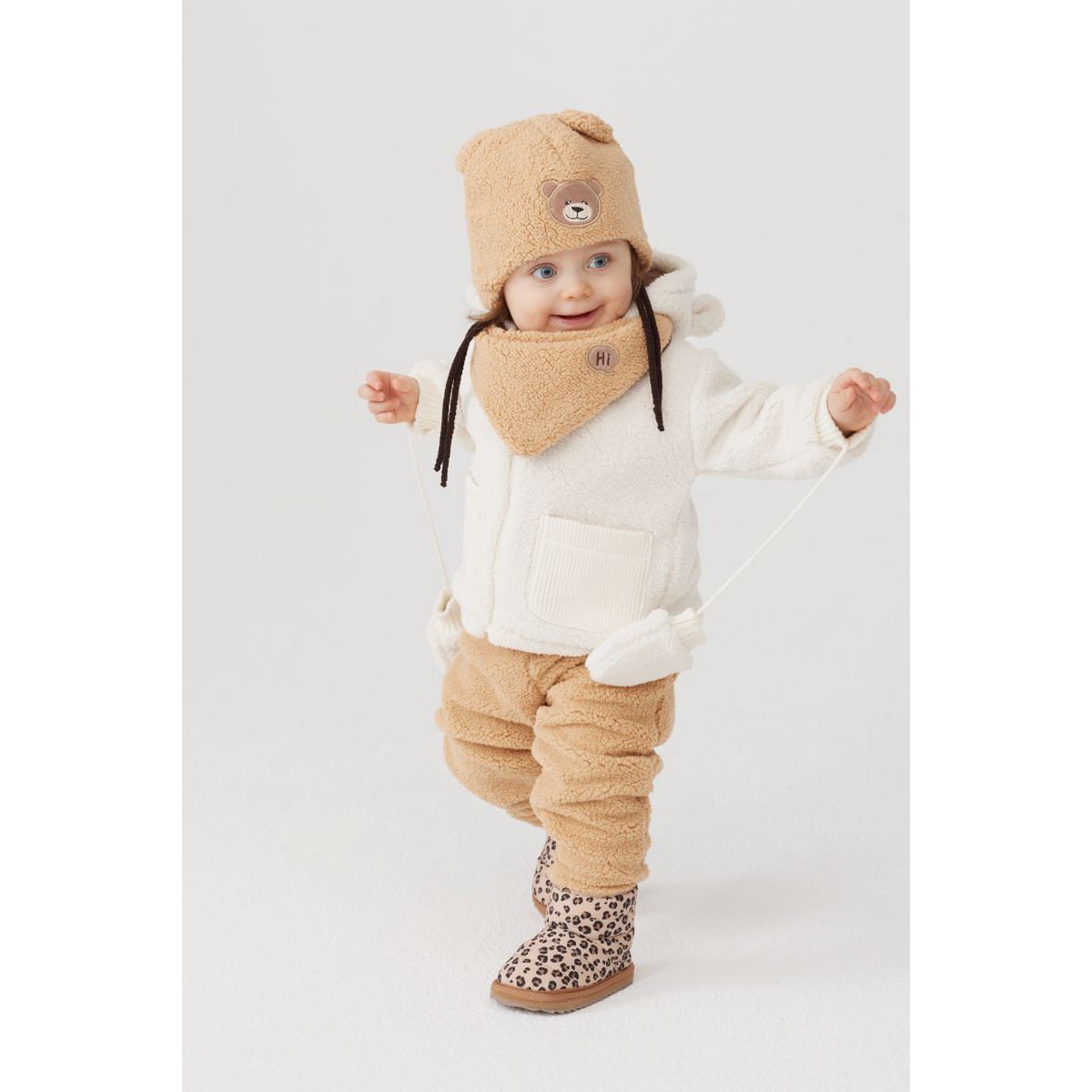 Short enfant peluche MILO BISCUIT