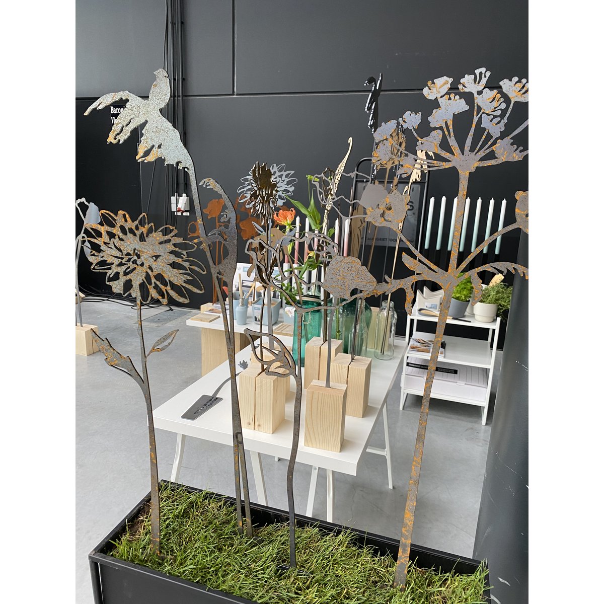 Reed & Bear claw Corten steel 90 cm