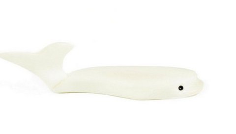Set of 6 whale knife holders in bone