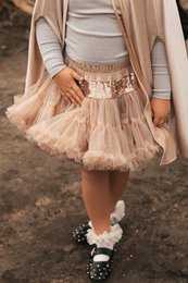 Little Cream Riding Hood -White Witch Magic Cape
