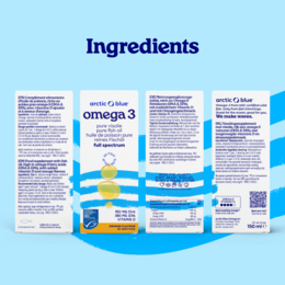 Fiskeolie DHA og EPA med vitamin D3 - 150ml
