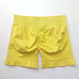 NCLAGEN Seamless Shorts 4.5" Gym Shorts Woman Scrunch Butt Fitness Sports Short Workout Seamless Leggings Running Yoga bottoms Copy