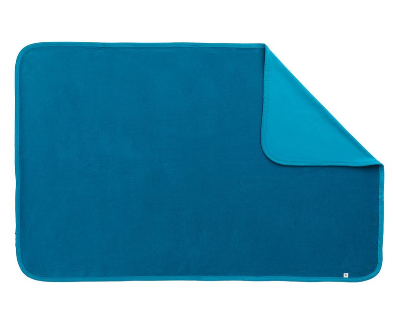 2171 OB | Nicky blanket - ocean blue