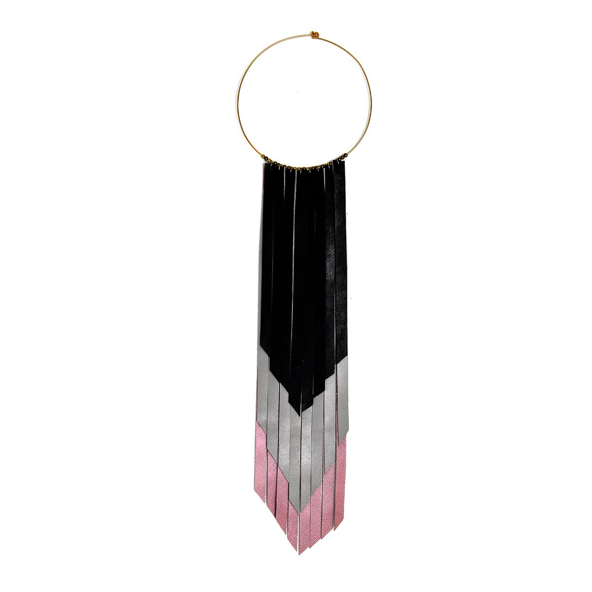 Black/ Grey and pink
