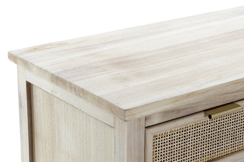 BOTELLERO PAULOWNIA RATAN 79,5X38X90 NATURAL MB176662