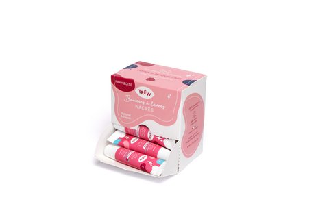 Distrib Tinted Lip Balm Raspberry Aroma 100% Natural & Vegan