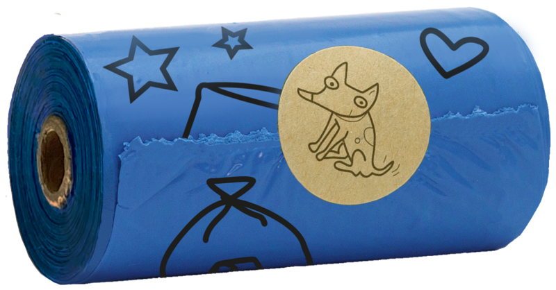 Recycled Poop Bags, Made in EU, Blue Angel certified