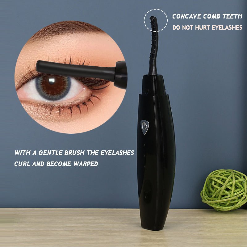 Elektrisch verwarmde wimperkruller USB oplaadbare wimperkruller Snelle verwarming Natuurlijke wimperkruller Langdurige make-uptools