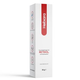 Moisturizing gel with retinol
