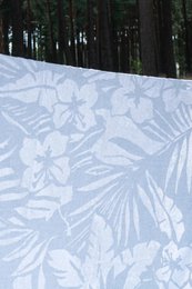 Jacquard Beach Handtuch - Dschungel - zwei Farben
