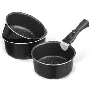 Cookware Set Granite GRANDE 4 pcs