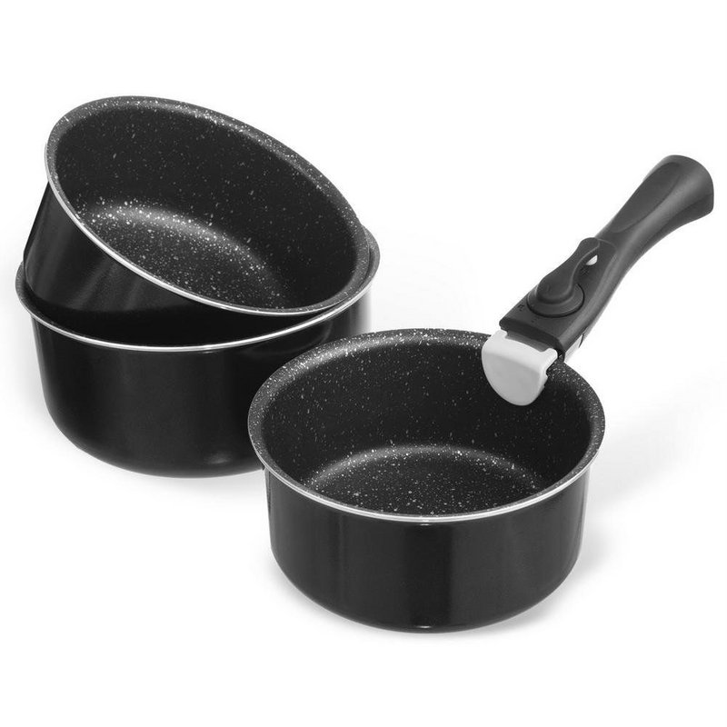 Pentole set granito Grande 4 pezzi