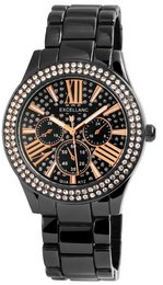 Reloj Excellanc para mujer con correa de metal.
