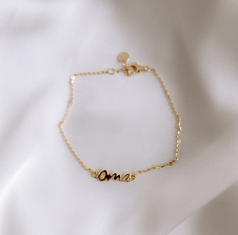 "Chain Love" MAMA | OMA kædearmbånd