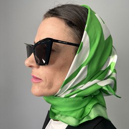 SELFLOVEGANG foulard in seta
