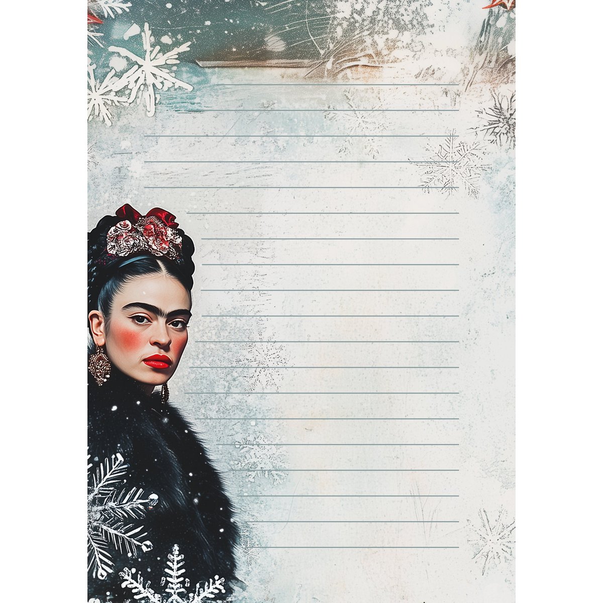 Frida Kahlo: Vinter | Papirvarer Fripperies