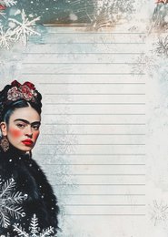 Frida Kahlo: Vinter | Papirvarer Fripperies