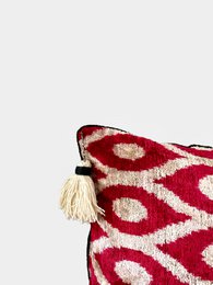Red Eye Silke/Velvet Pude