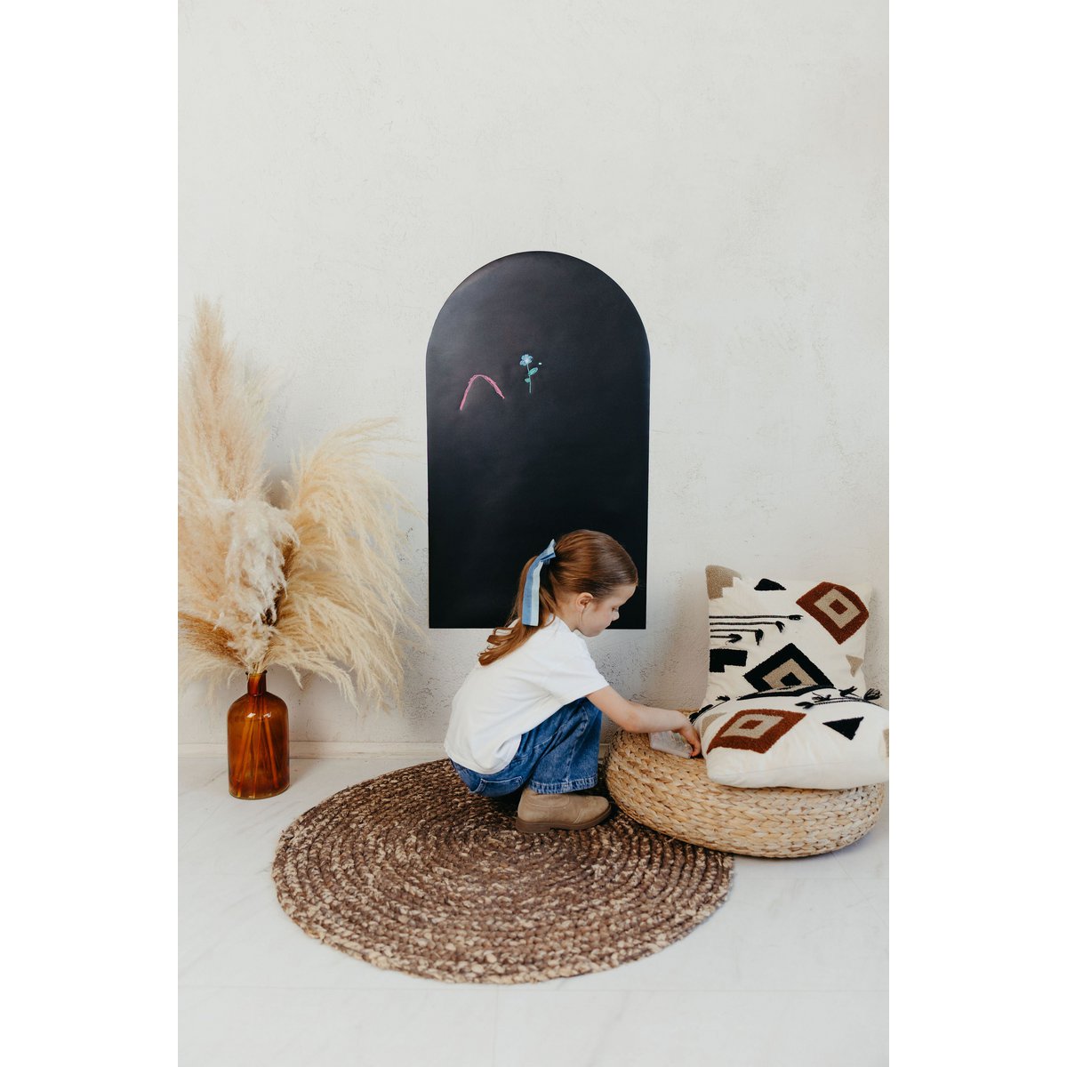 Pizarra magnética para niños - Arche - Negro
