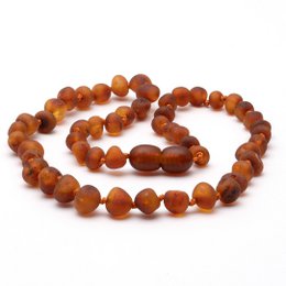 Barokke barnsteen ketting 15