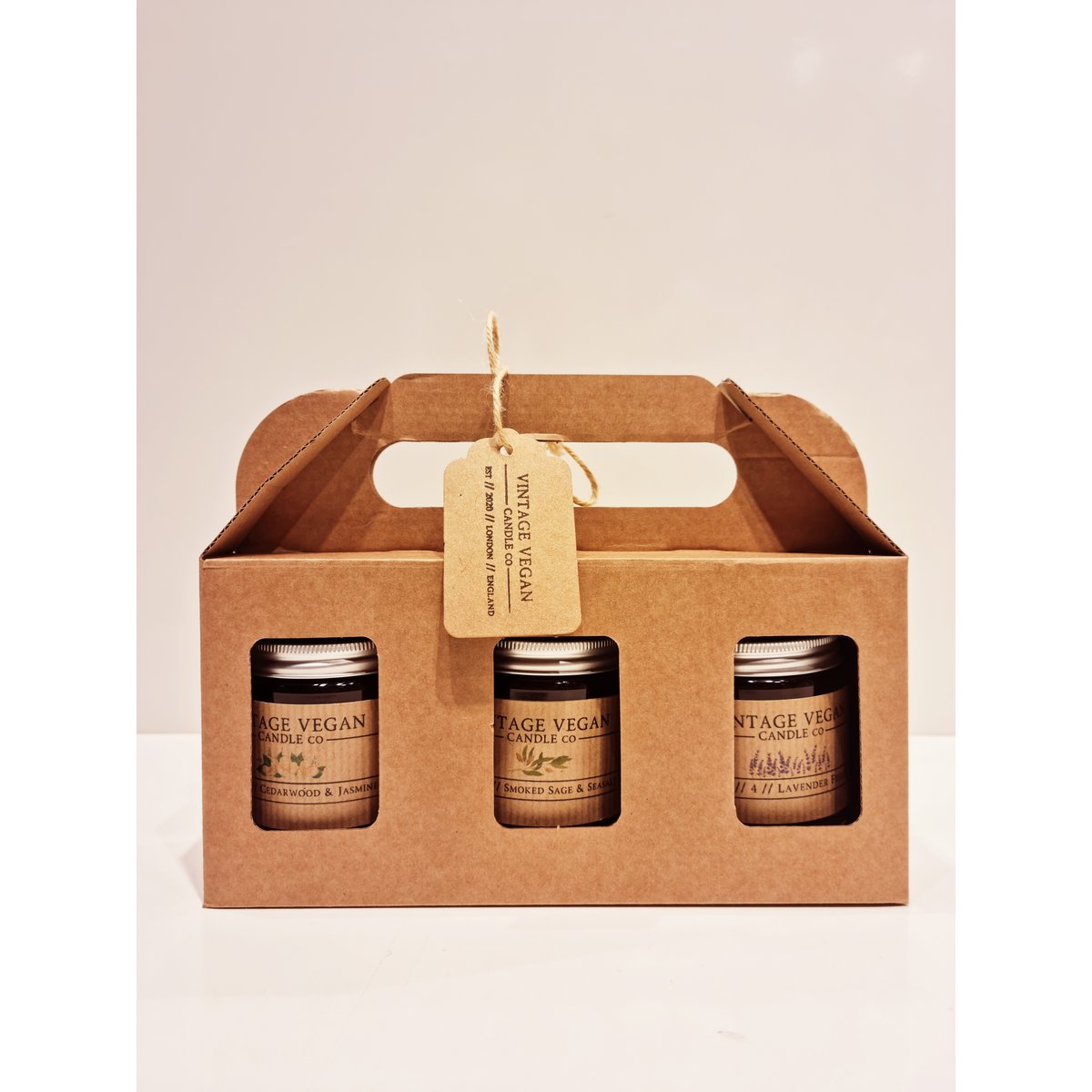 Trio of Candles Gift Box - Choose your scents!