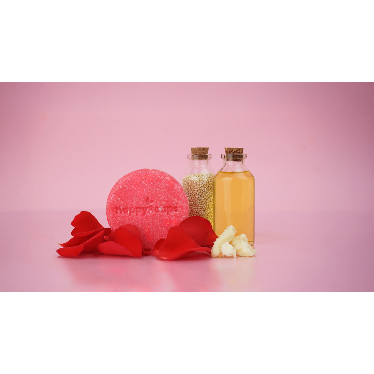 Shampoo Bar – La Vie en Rose – Strahlende Farbe