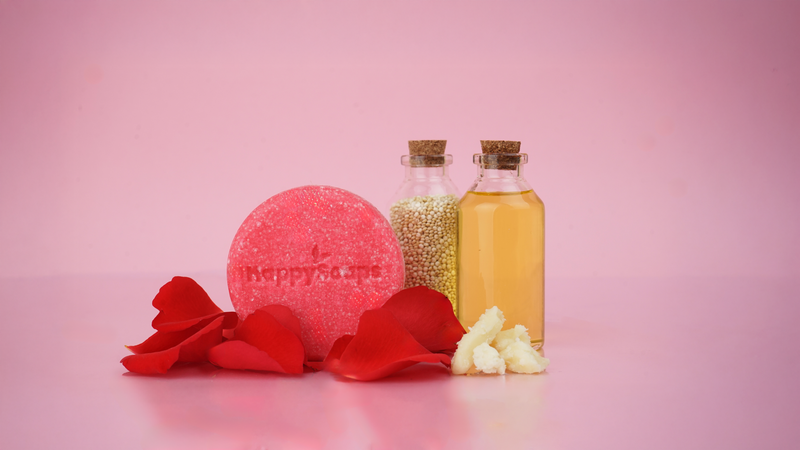 Shampoo Bar - La Vie en Rose - Strålende farve