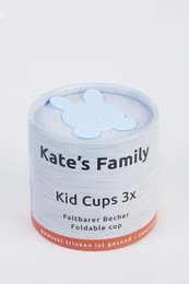 Kid Cups krussæt, foldbart, 180 ml, påskehare-motiv, tåler opvaskemaskine