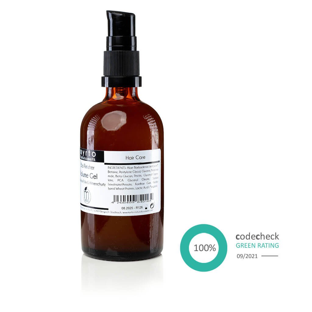 myrto Bio Finisher Volume Gel - gel capillaire pour la protection thermique et les cheveux pleins