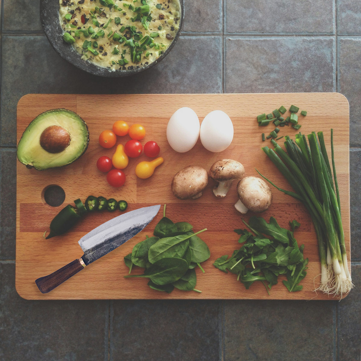 Authentic Blades Dau Bep, Asian kitchen knife, blade made of carbon steel