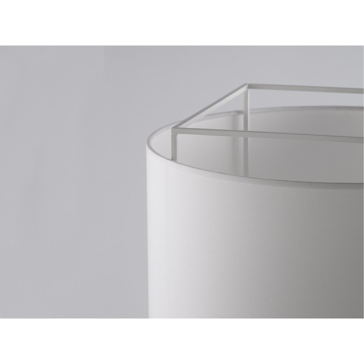 Long white RAL 9016 cotonet white