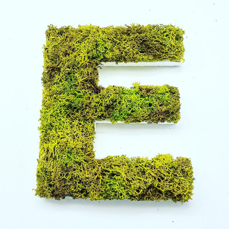 Stabilized vegetable letter