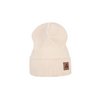 Czapka wiosenna RIB - bawełna - BEIGE