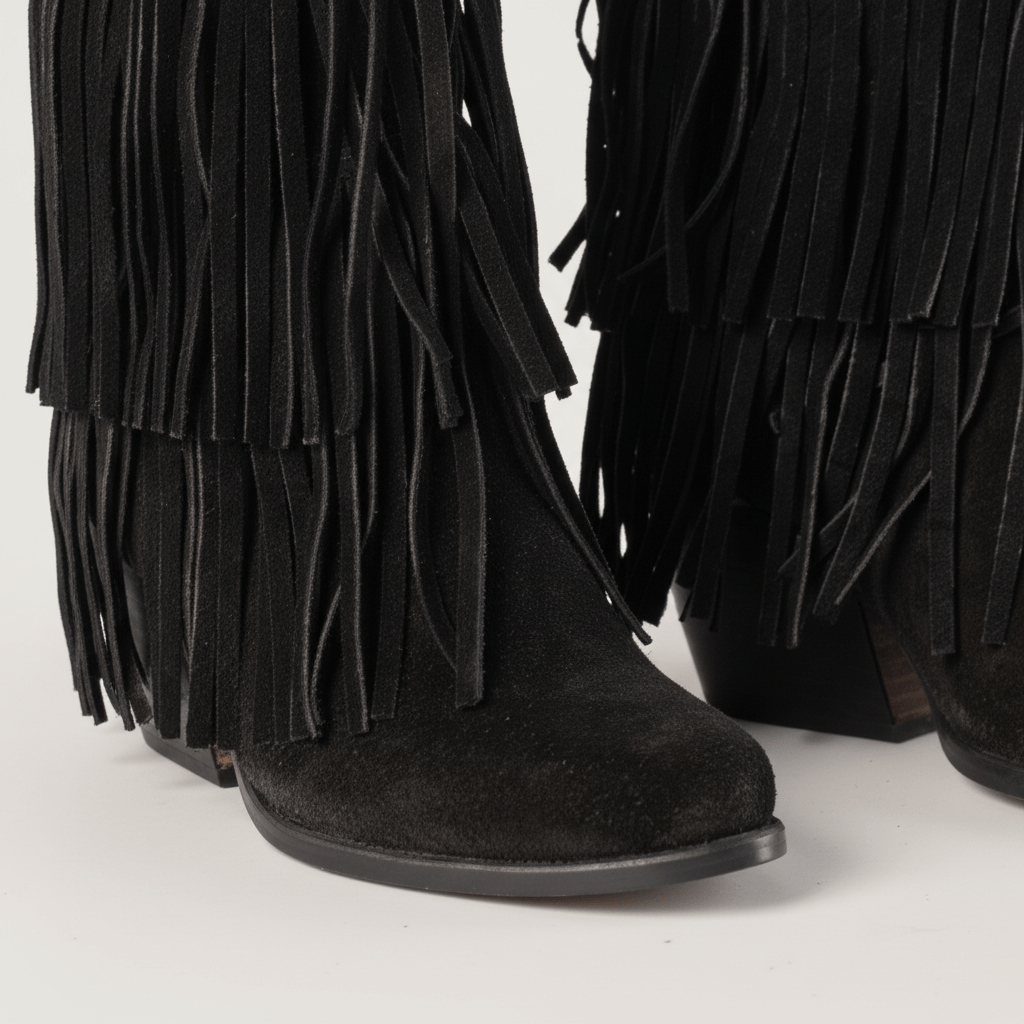 Bottes texanes noires Nevada
