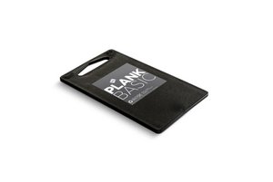 Plastic cutting board Anita black 25x15cm