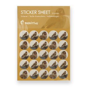 Stickersheet, Goldfinch, Carel Fabritius