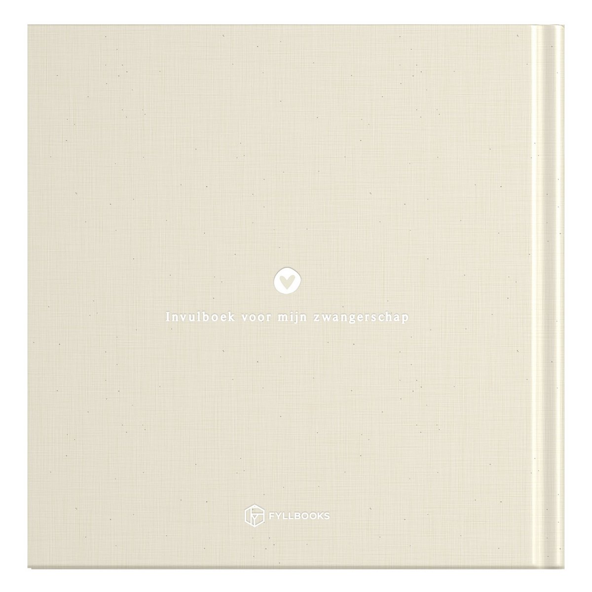 Fyllbooks Mi diario de embarazo - Lino Beige